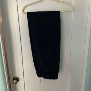 Women’s Navy Lululemon Stretch High-Rise Pants, Size 18